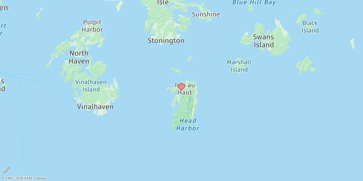 Map preview for Isle Au Haut