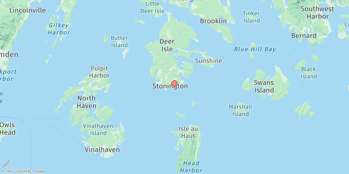 Map preview for Stonington, Deer Isle