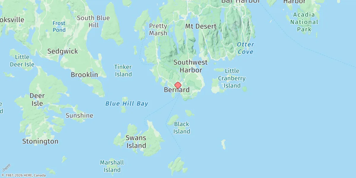Map preview for Bass Harbor