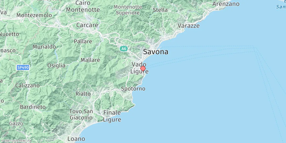 Map preview for Savona