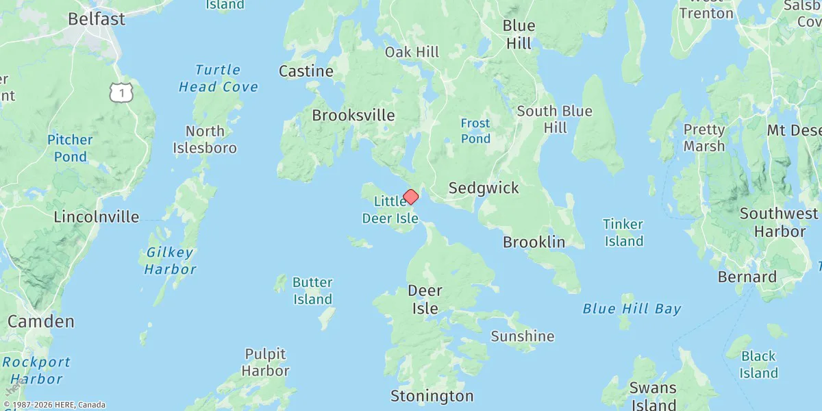 Map preview for Little Deer Isle