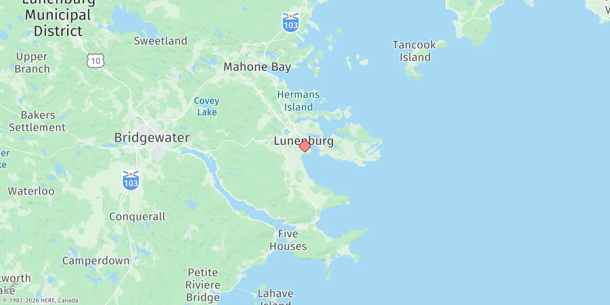 Map preview for Lunenburg