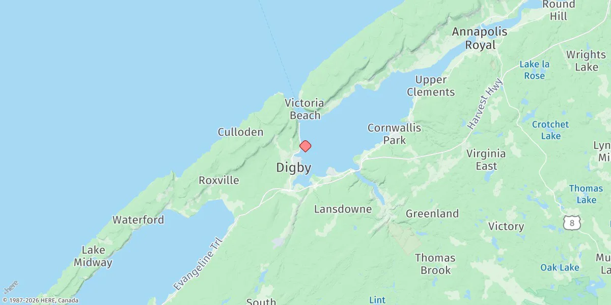 Map preview for Digby