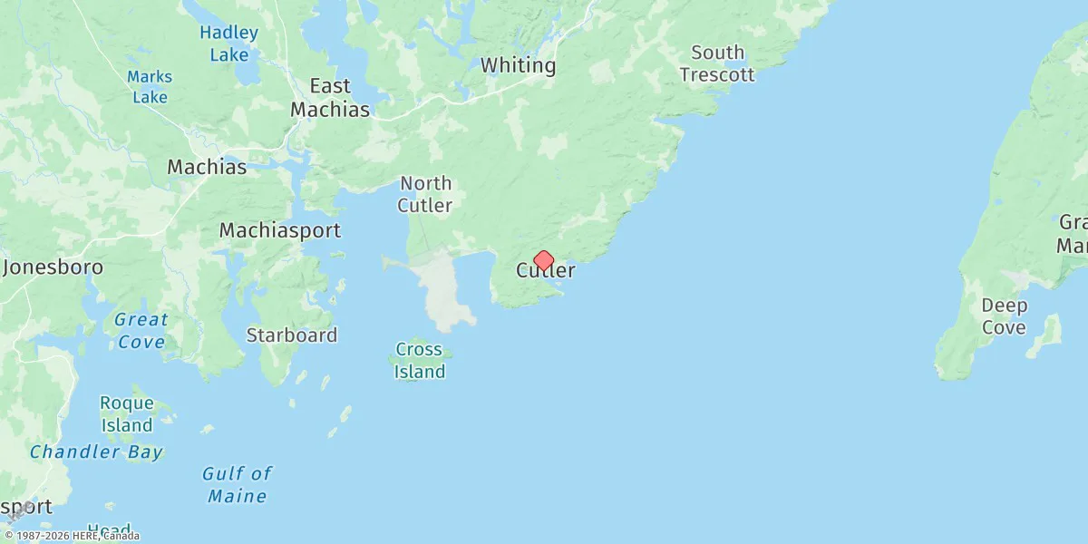 Map preview for Cutler, Little River