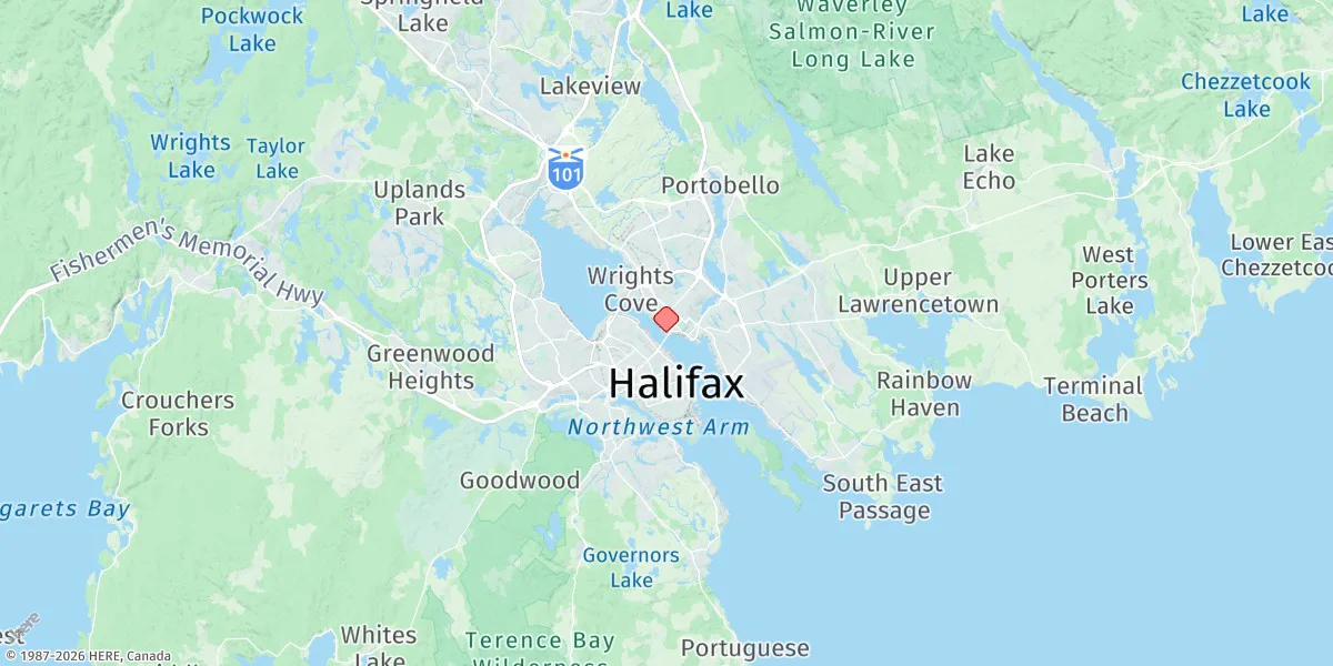 Map preview for Halifax