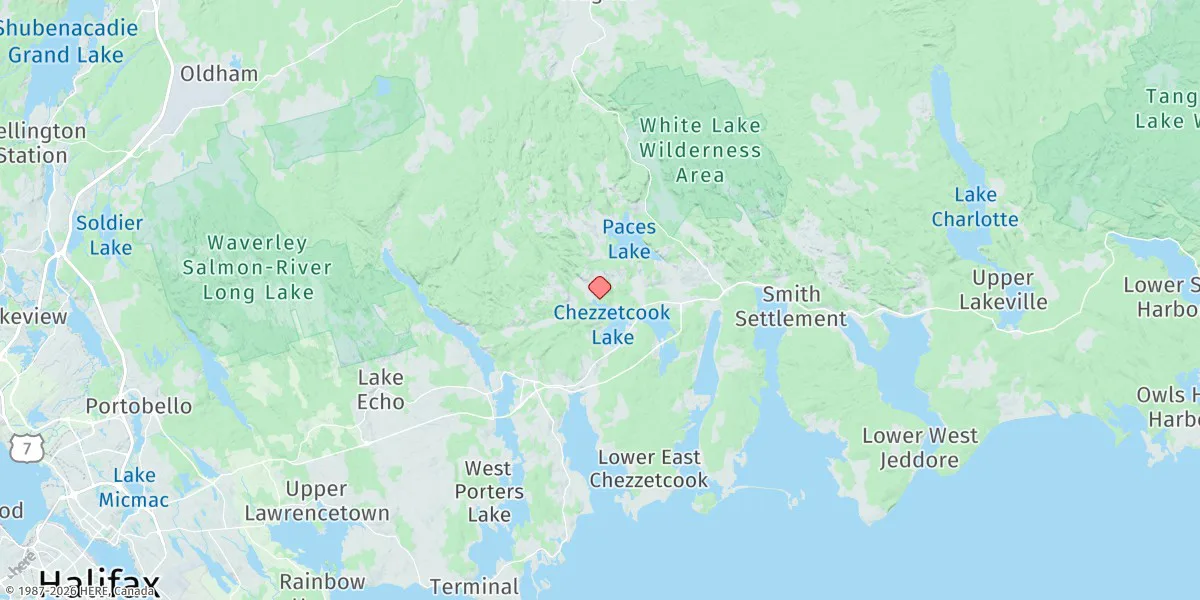 Map preview for Chezzetcook Inlet