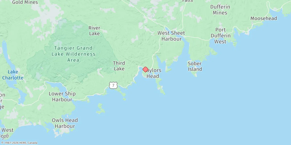 Map preview for Tomlee Bay