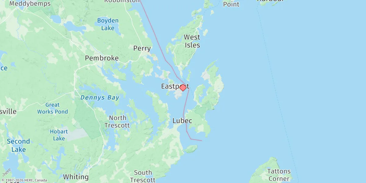 Map preview for Eastport