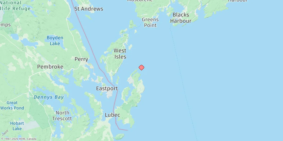 Map preview for East Quoddy Head