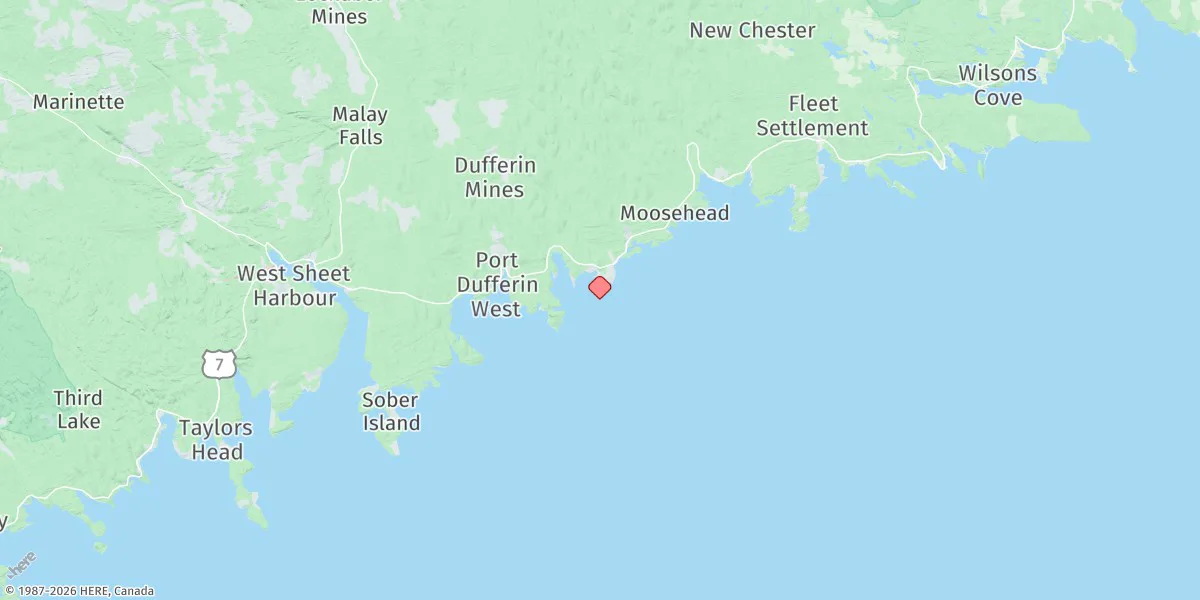 Map preview for West Newdy Quoddy