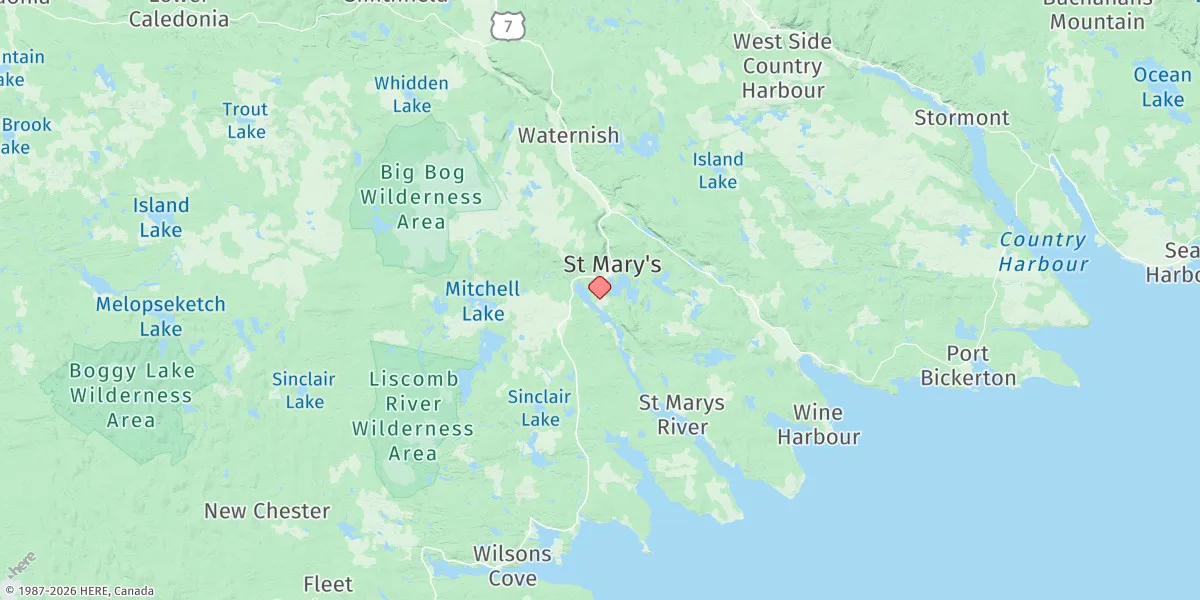 Map preview for Sherbrooke
