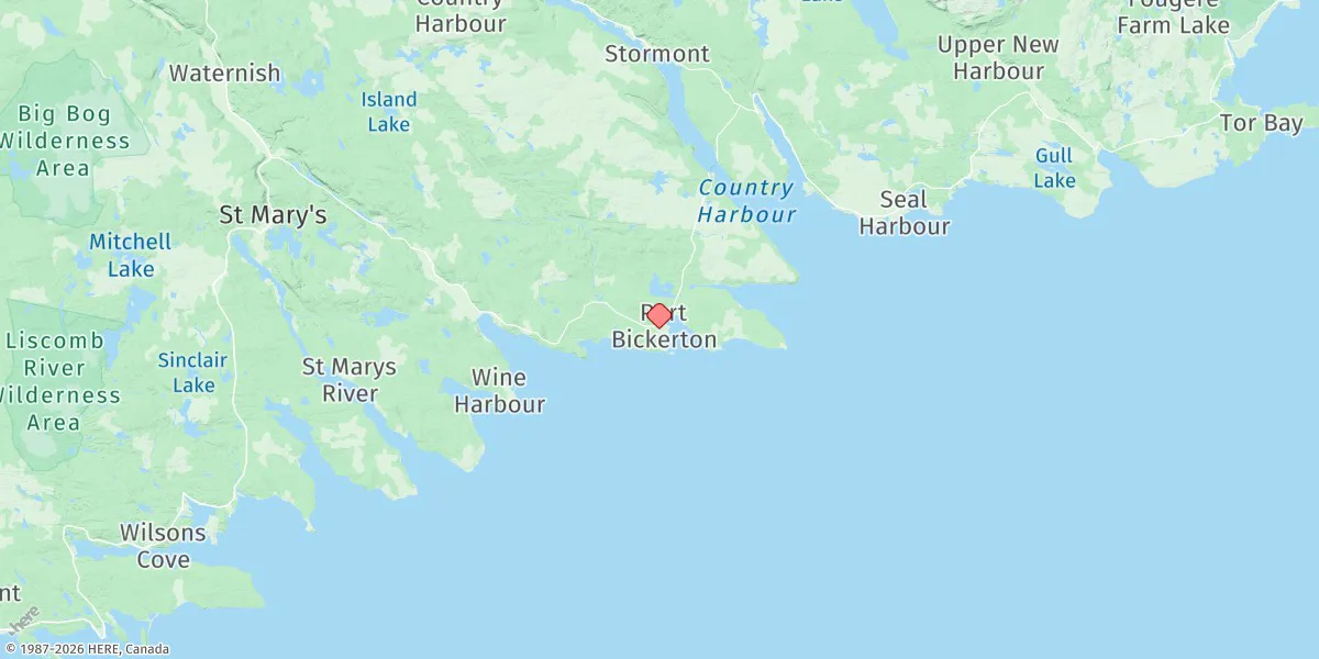 Map preview for Port Bickerton