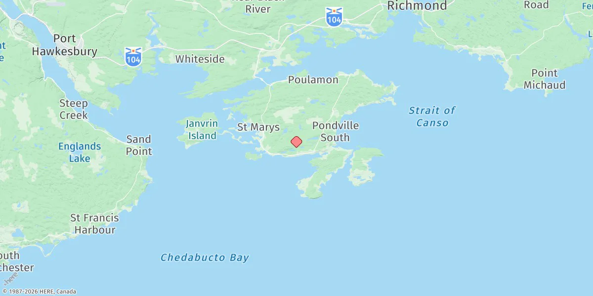 Map preview for Arichat
