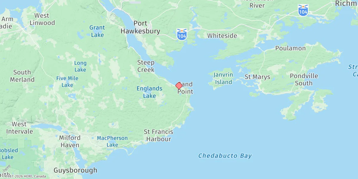 Map preview for Sand Point