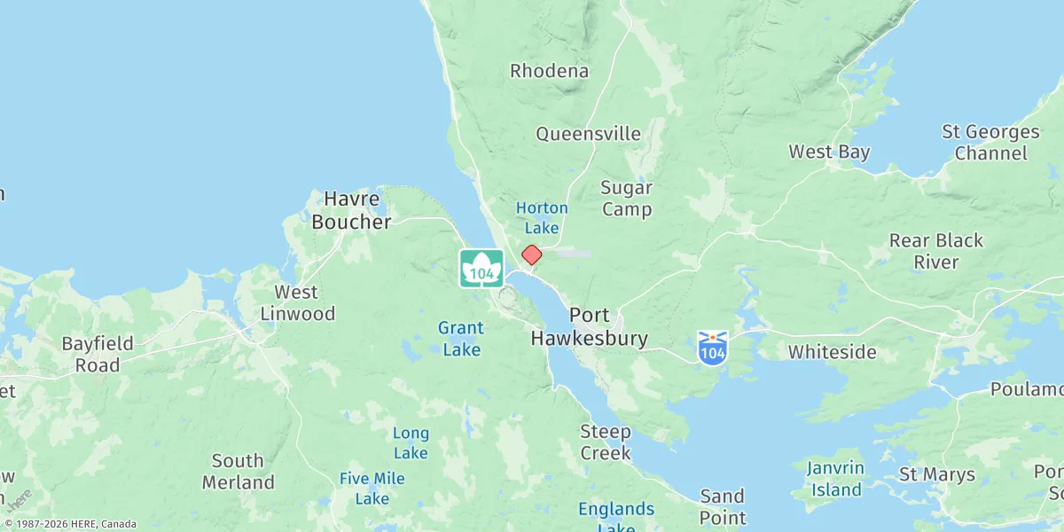 Map preview for Port Hastings