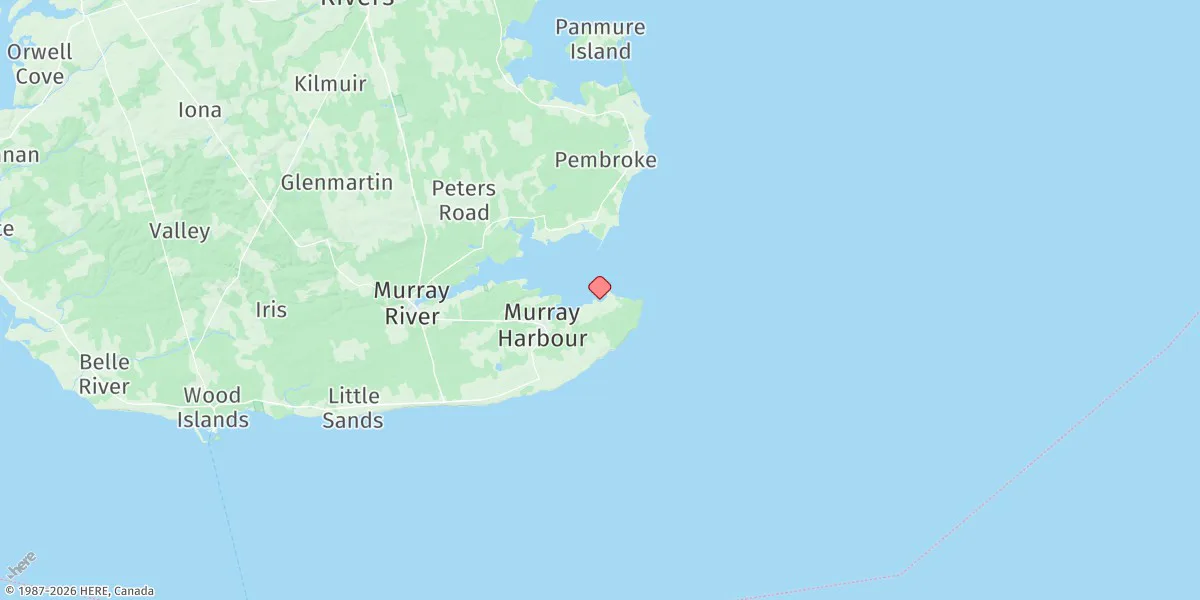Map preview for Murray Harbour