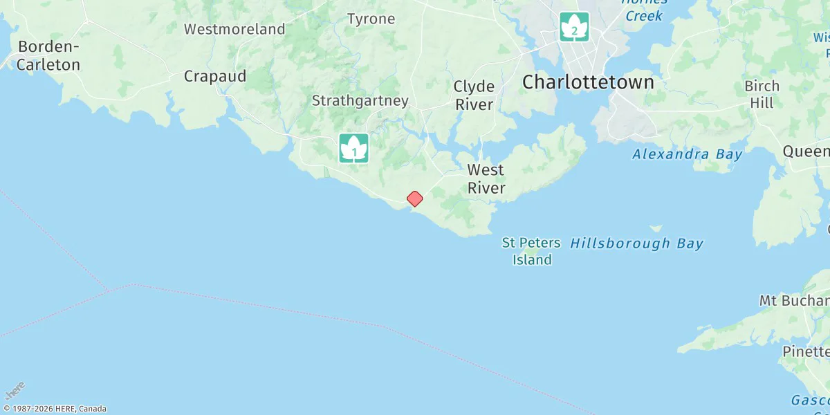 Map preview for Canoe Cove