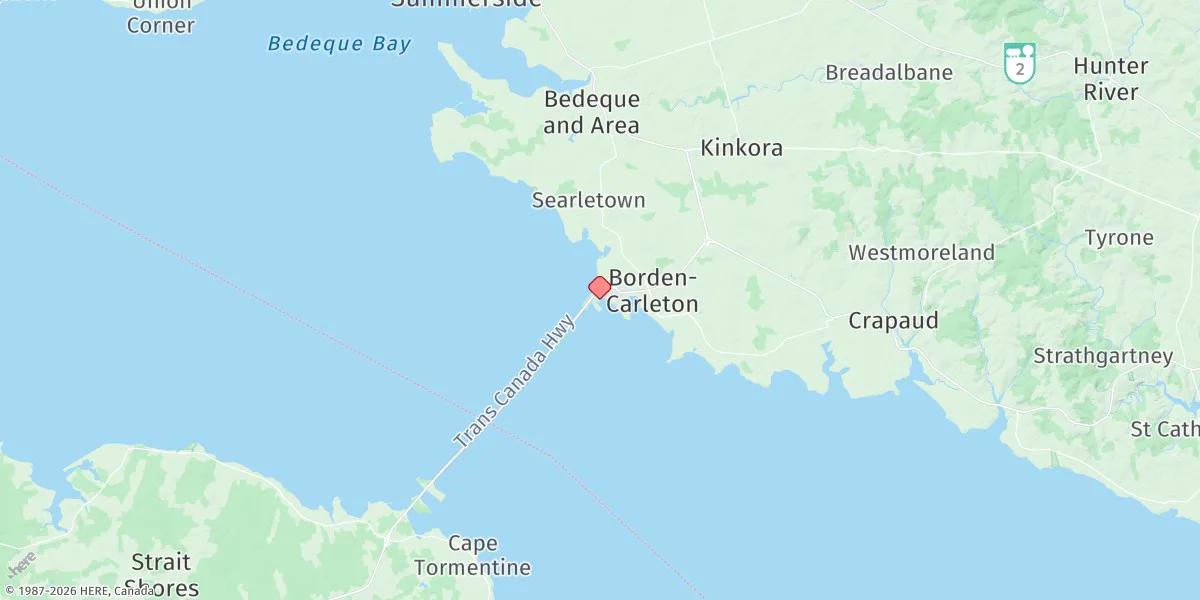 Map preview for Port Borden
