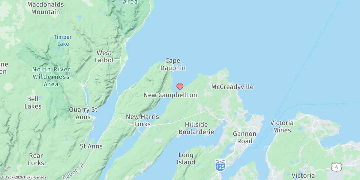 Map preview for Black Rock Point