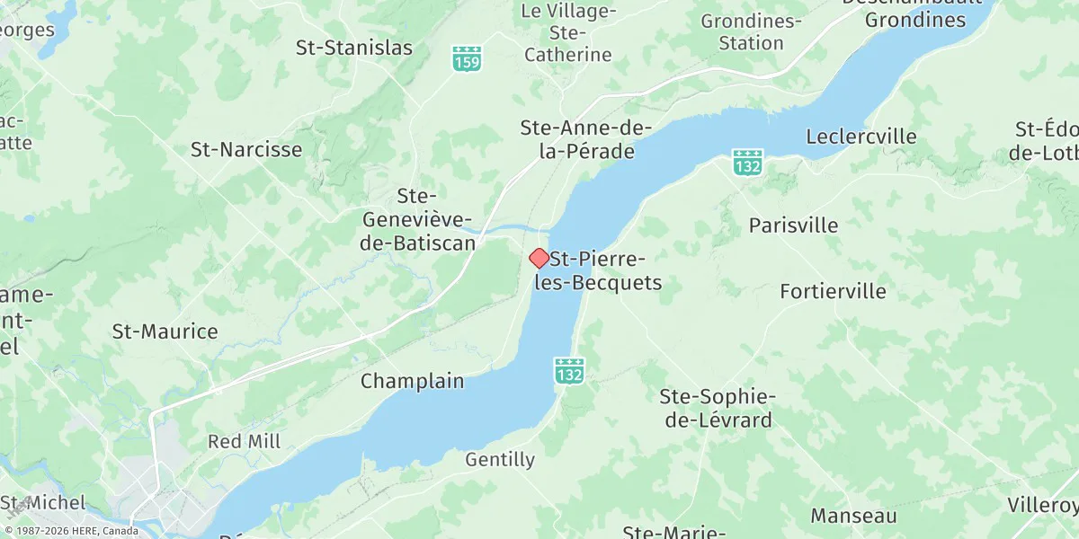 Map preview for Batiscan