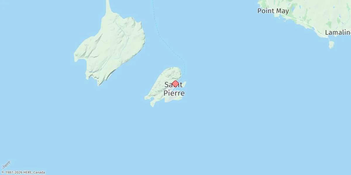 Map preview for Port De St. Pierre