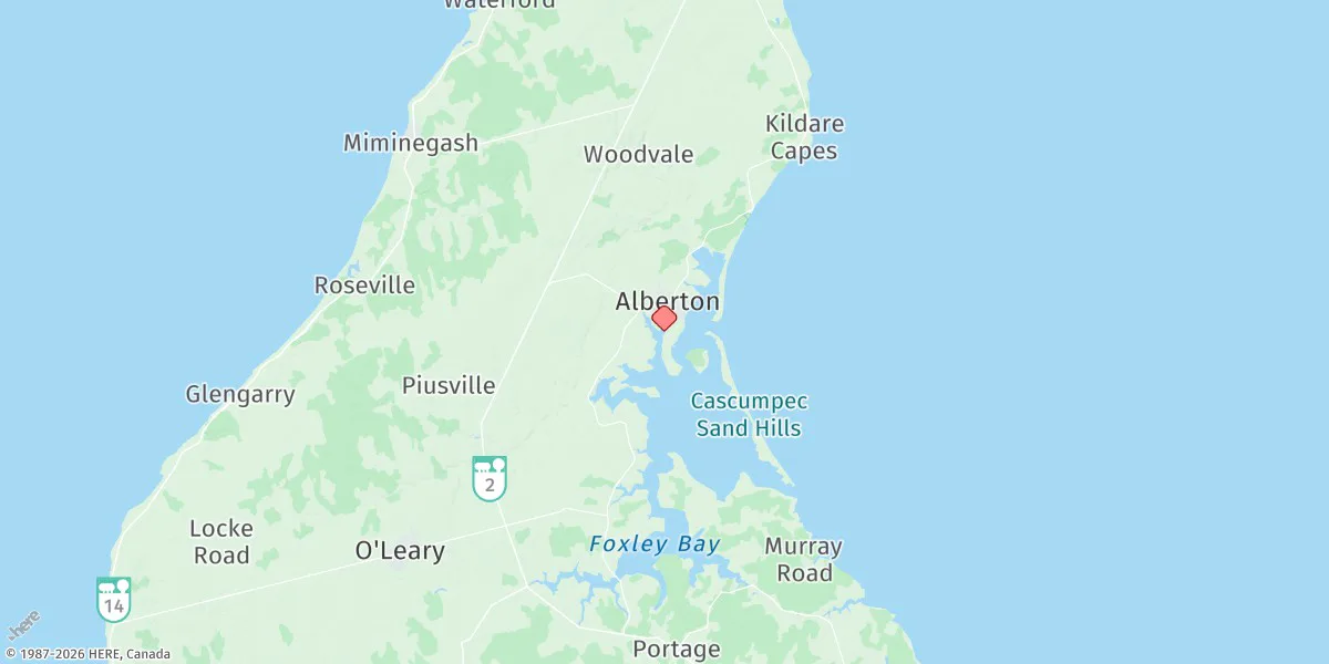 Map preview for Alberton