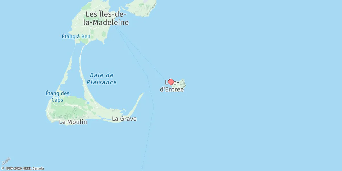Map preview for Île d'Entrée