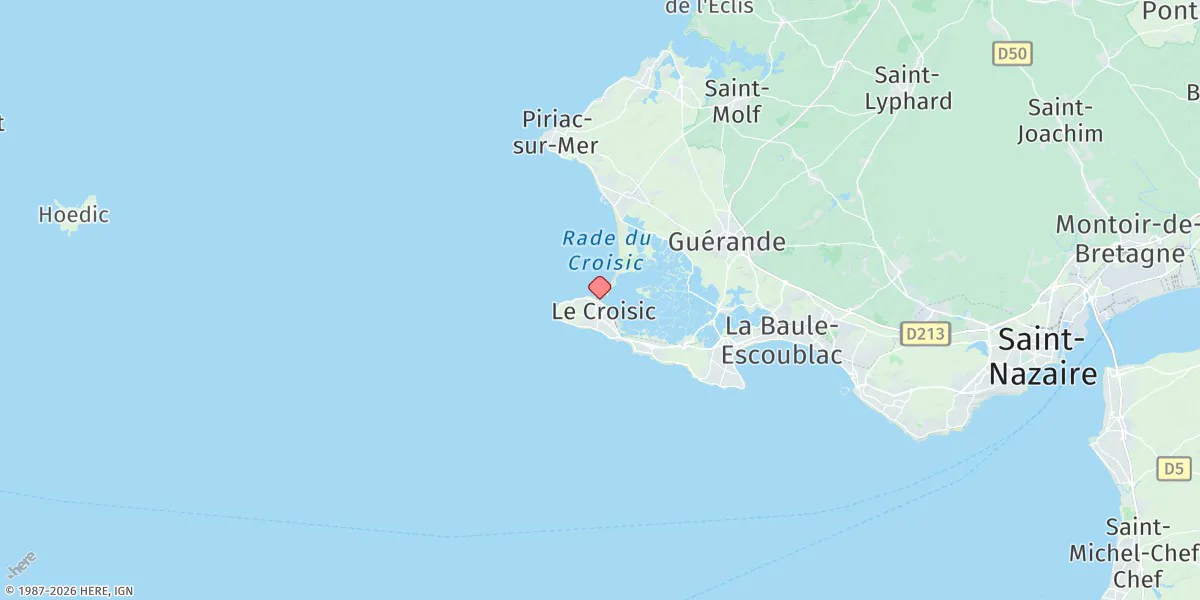 Map preview for Le Croisic