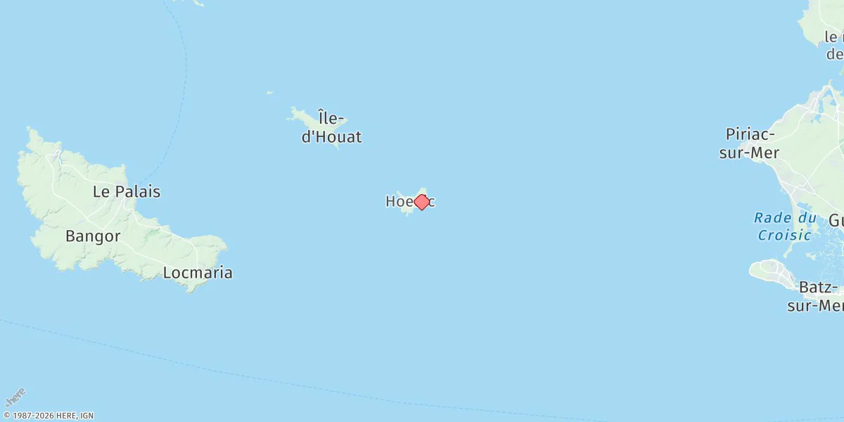 Map preview for Ile De Hoedic