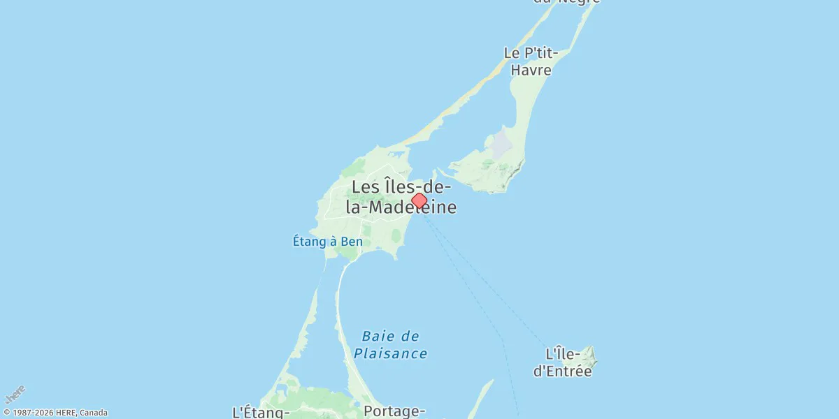 Map preview for Cap-aux-Meules