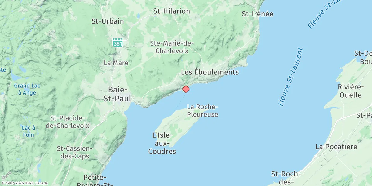 Map preview for Saint-Joseph-de-la-Rive