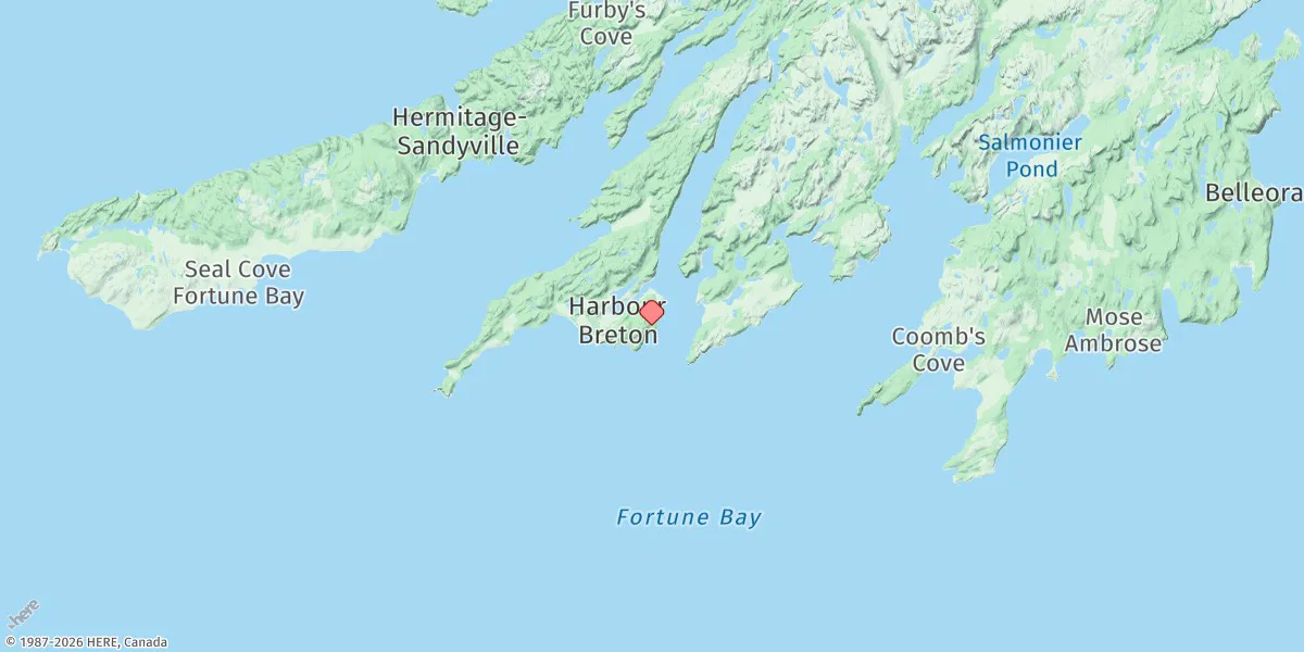 Map preview for Harbour Breton