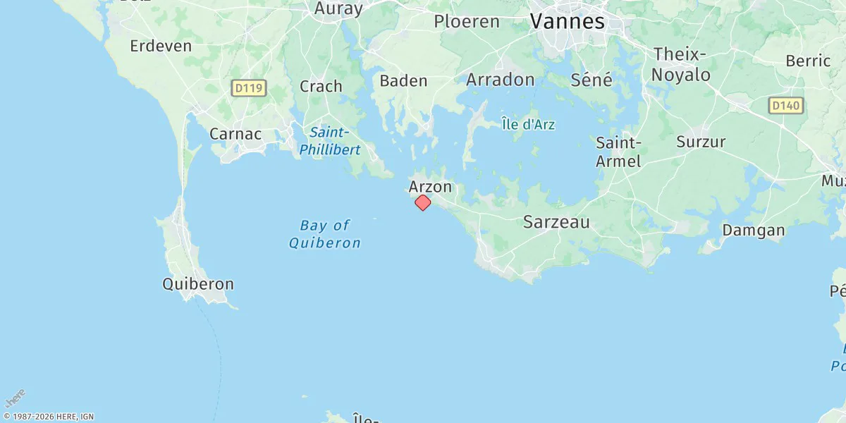 Map preview for Port Du Crouesty