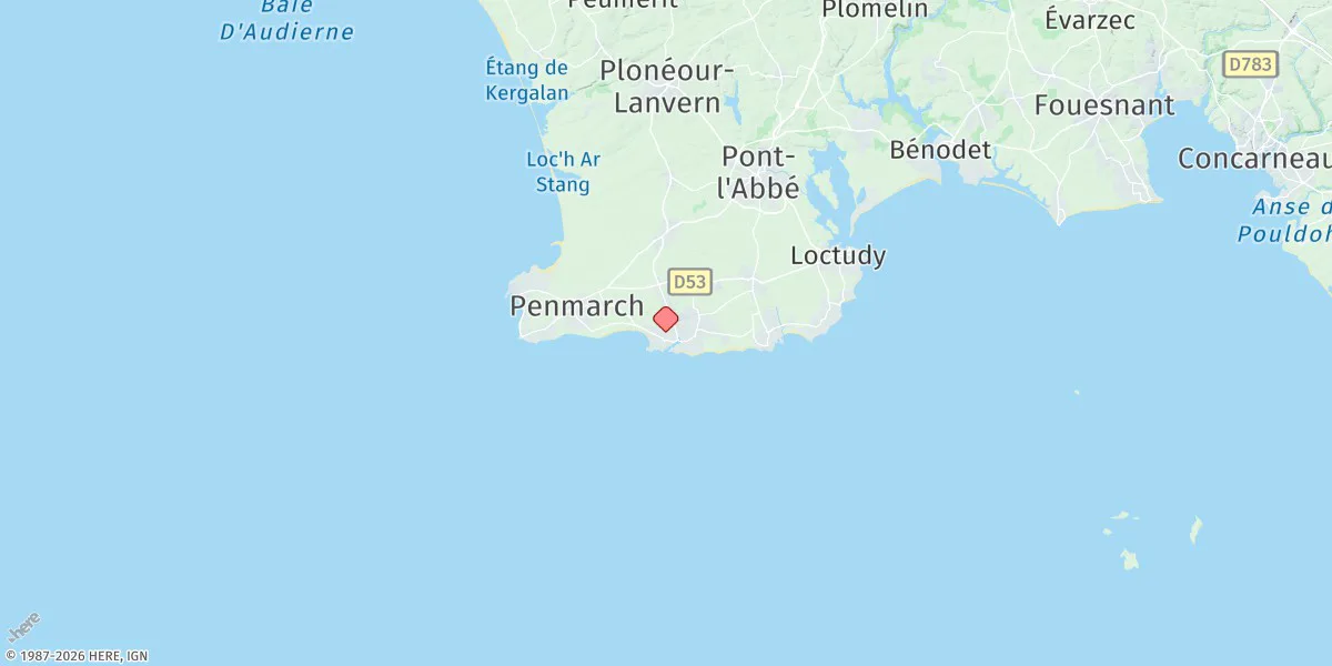 Map preview for Le Guilvinec