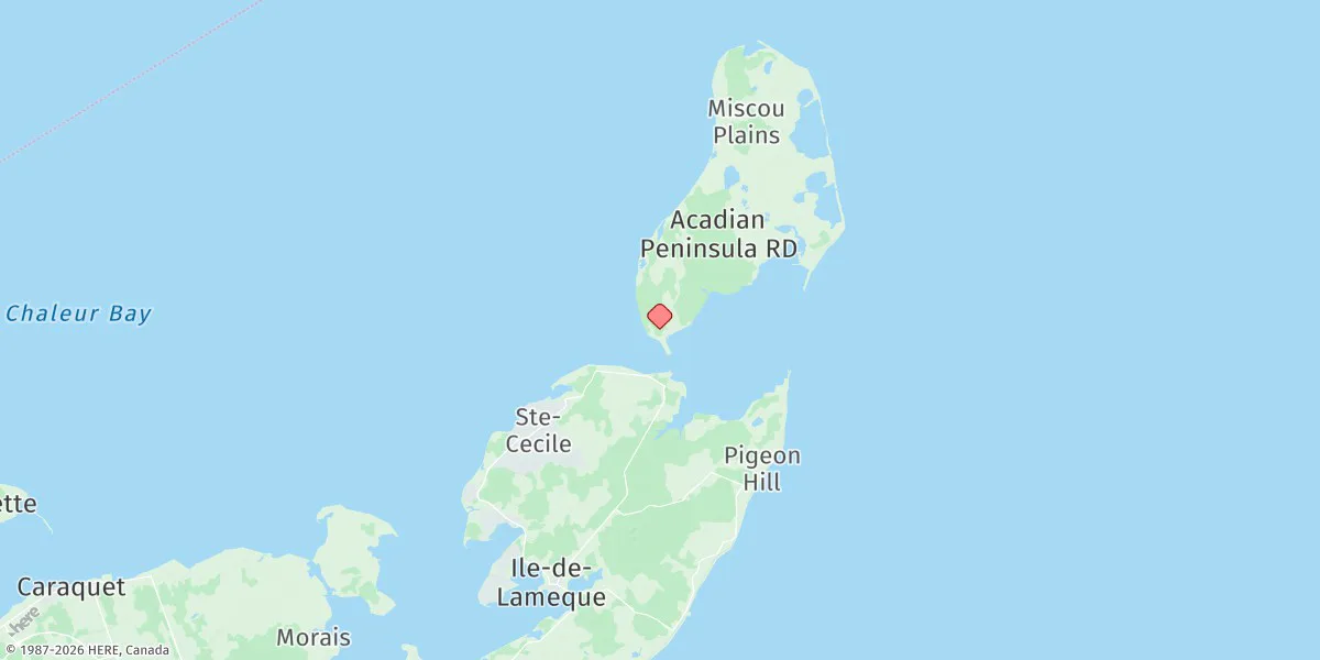 Map preview for Miscou