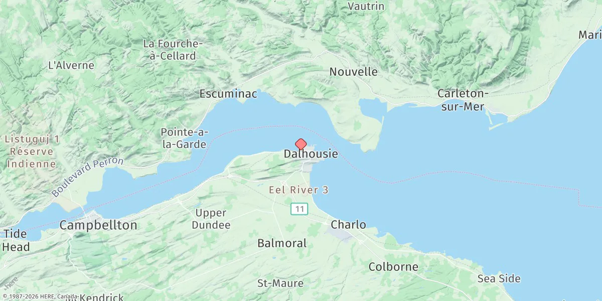 Map preview for Dalhousie
