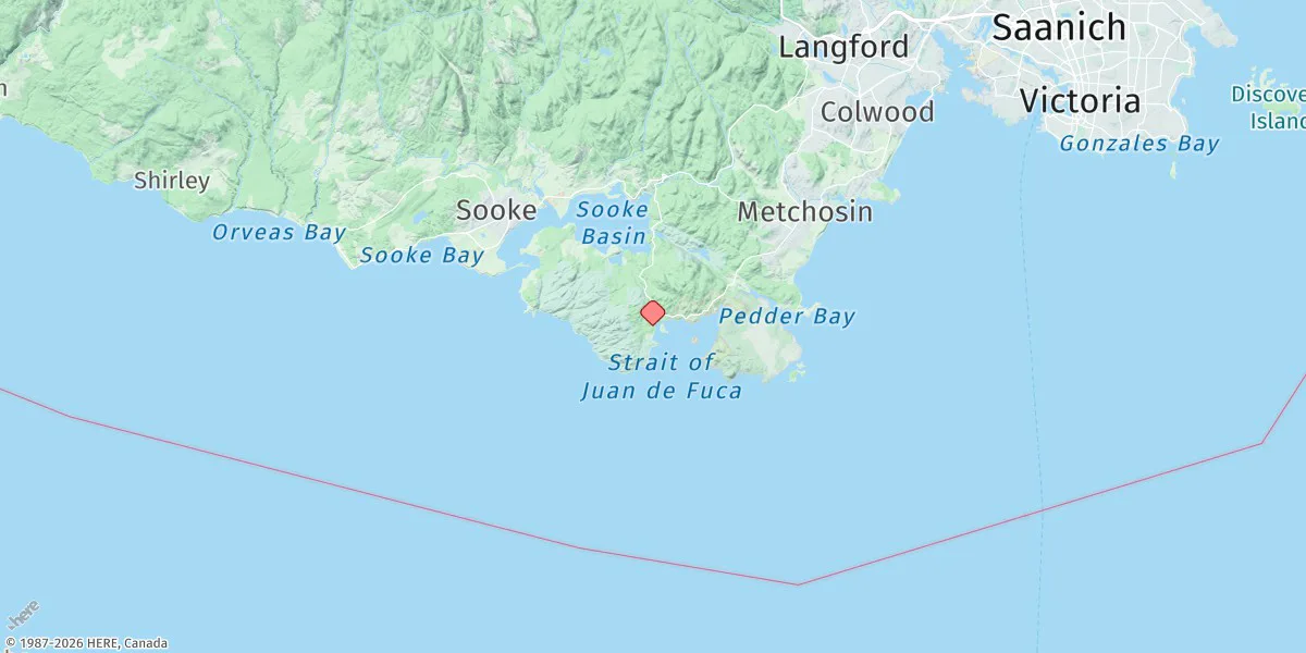 Map preview for Becher Bay