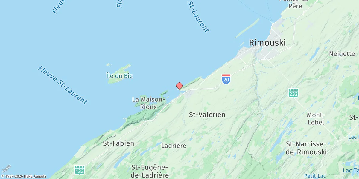 Map preview for Le Bic