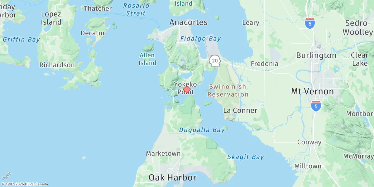 Map preview for Yokeko Point, Deception Pass