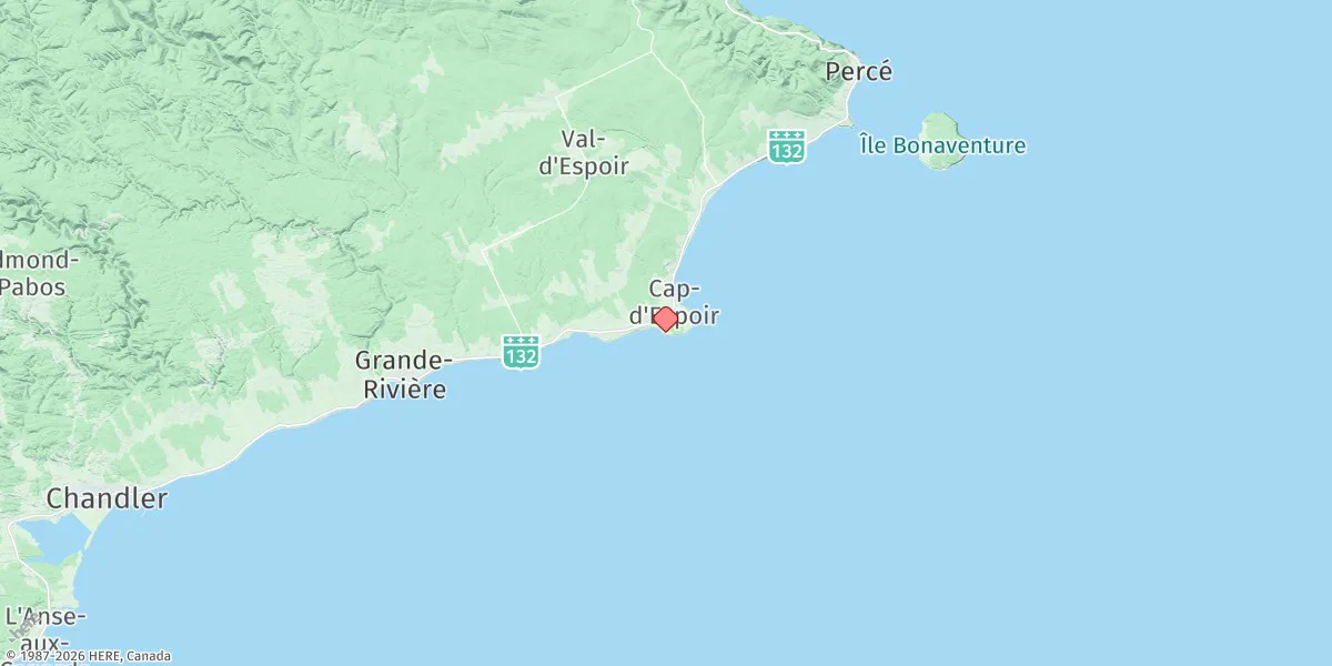 Map preview for Cap D'Espoir