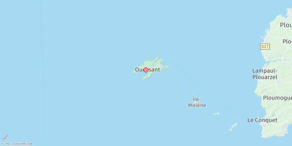 Map preview for Ile D'Ouessant (Baie De Lampaul)