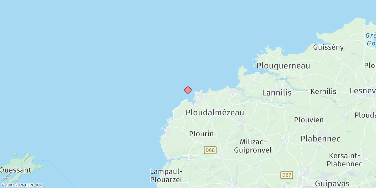 Map preview for Portsall