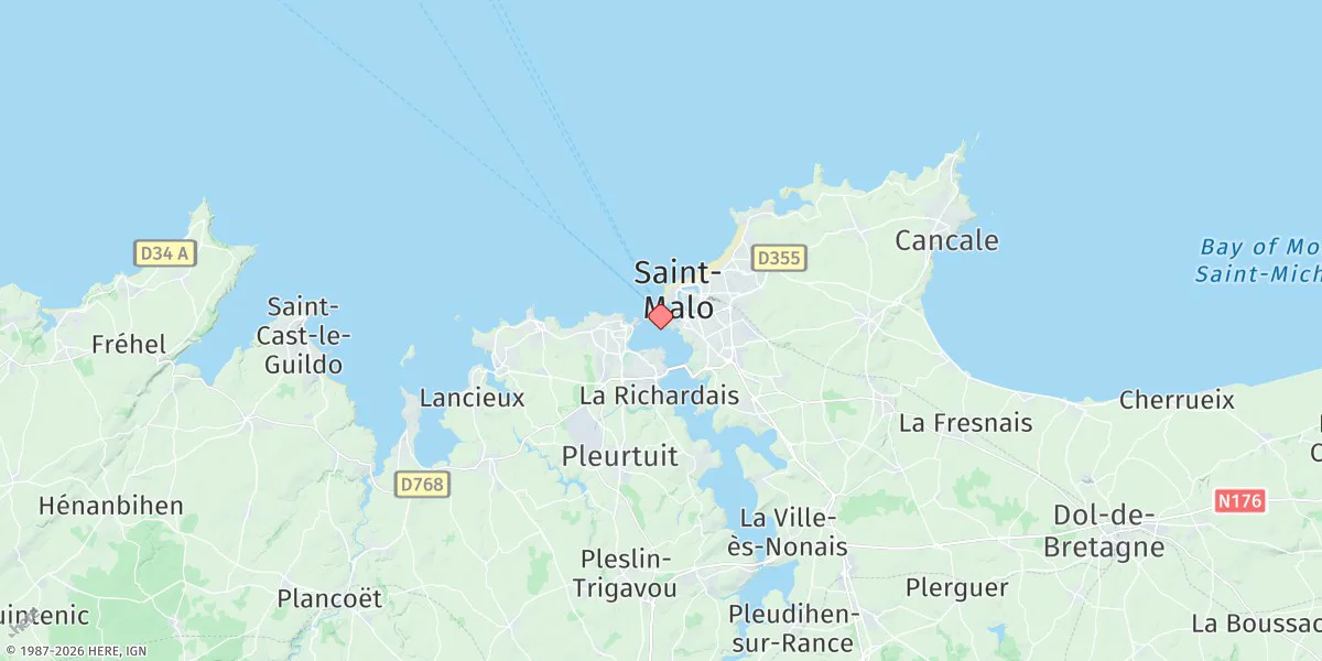 Map preview for St. Malo