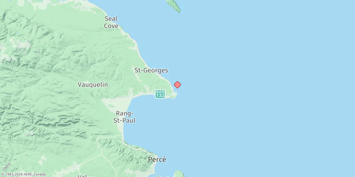 Map preview for Pointe St. Pierre