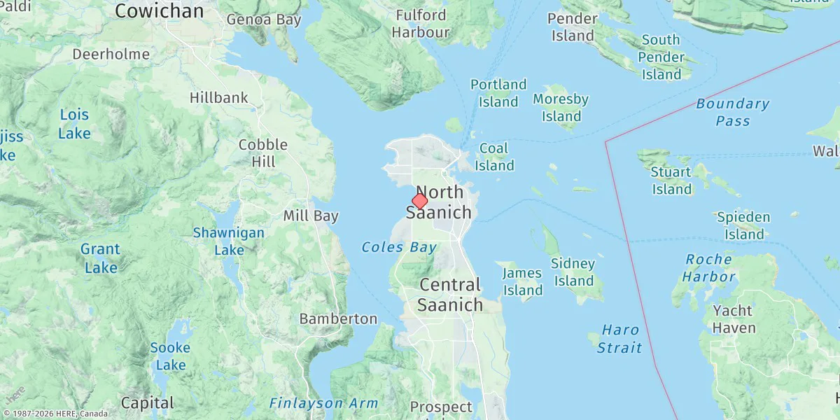 Map preview for Patricia Bay