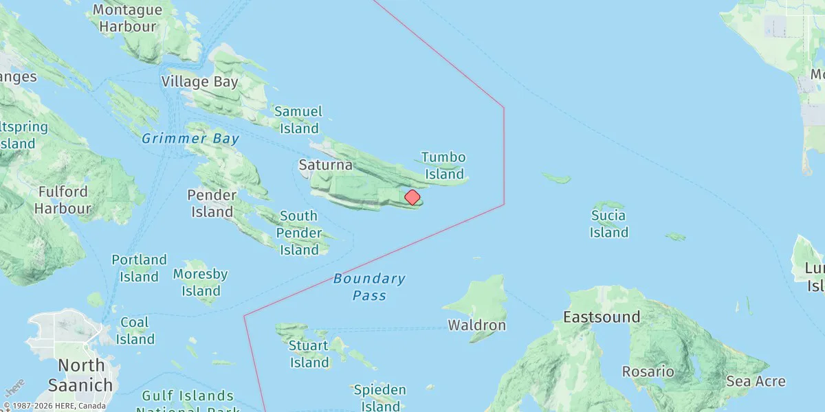 Map preview for Narvaez Bay