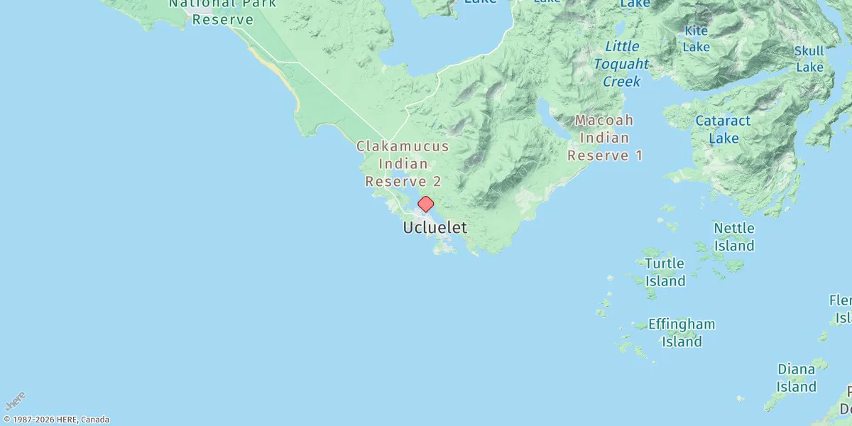 Map preview for Ucluelet