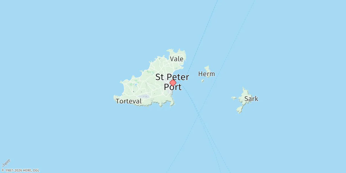 Map preview for St Peter Port