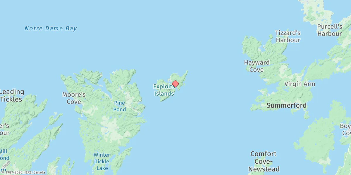 Map preview for Exploits Burnt Islands