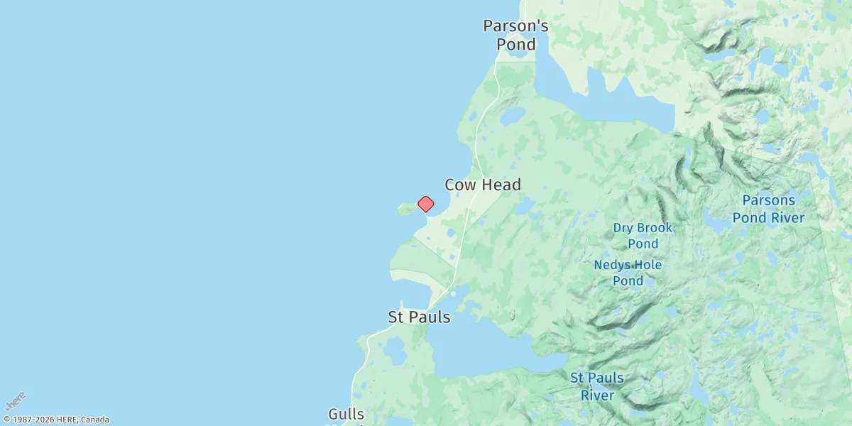 Map preview for Cow Head